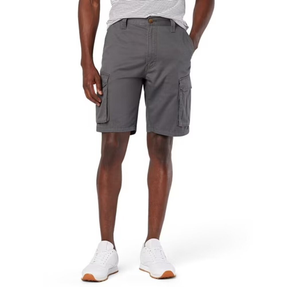 Levi Strauss Signature Men's and Big and Tall Secure Cargo Shorts, Size 30, Gray - Picture 1 of 5